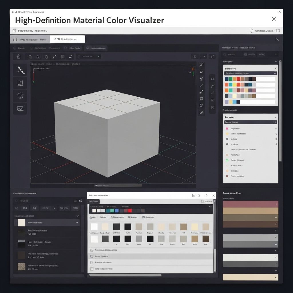 Material & Color Visualizer